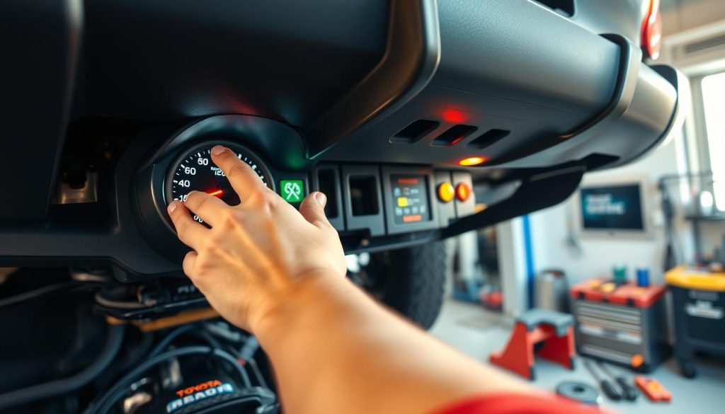 Reset maintenance light Toyota Tacoma troubleshooting