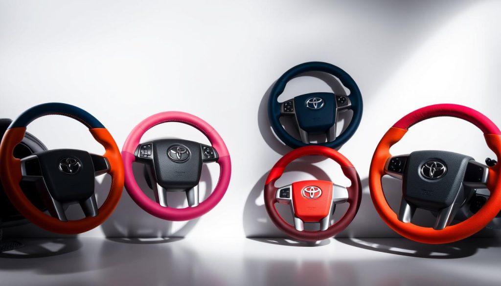 Stylish Tacoma Steering Wheel Cover Color Options