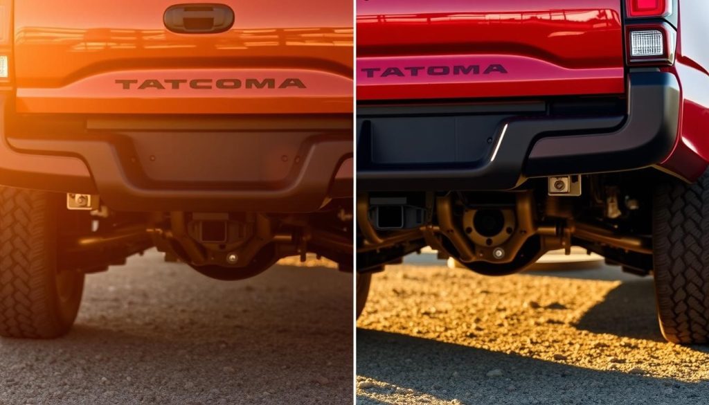 Tacoma Rear Bumper Design Comparison