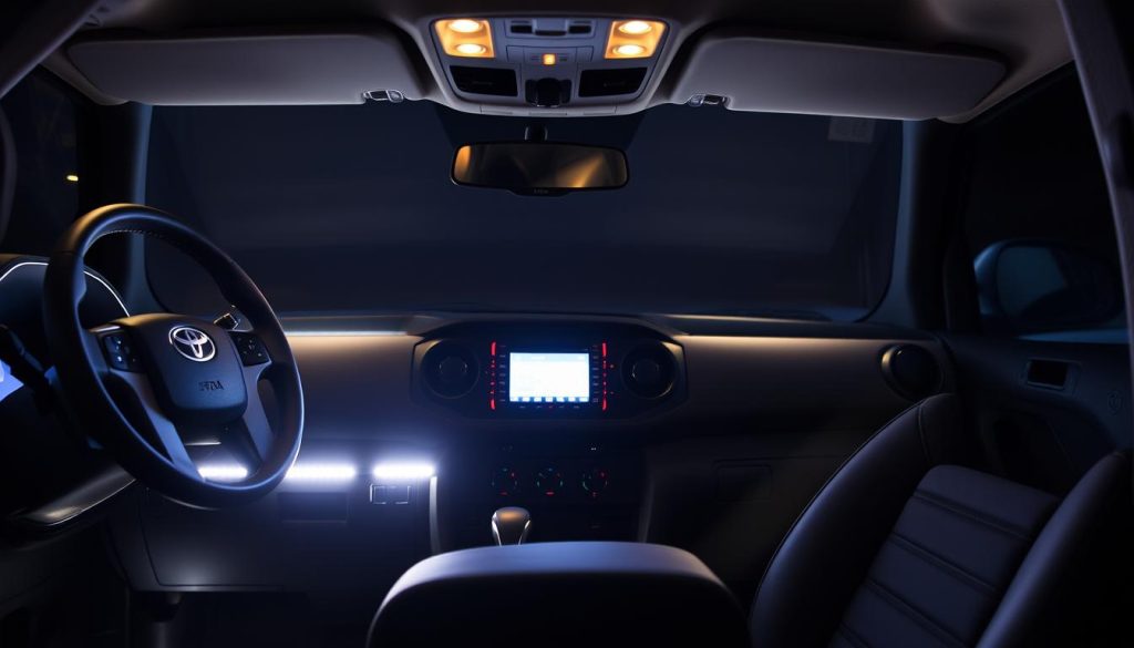 Toyota Tacoma Interior LED Lighting Upgrade