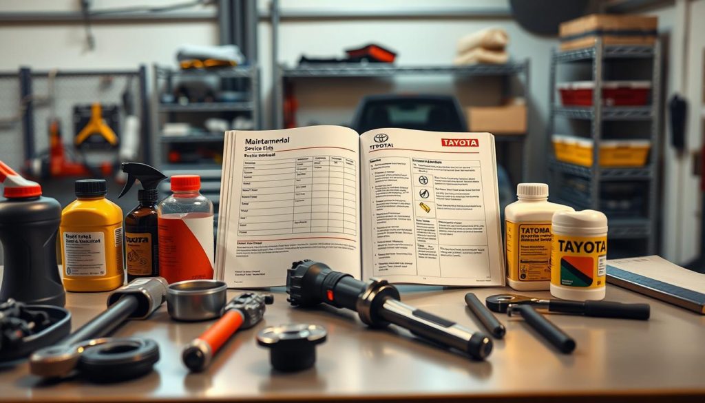 Toyota Tacoma maintenance schedule