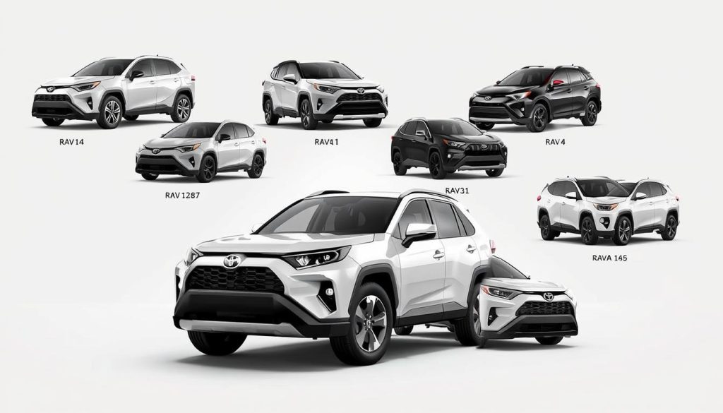 Toyota RAV4 trim options
