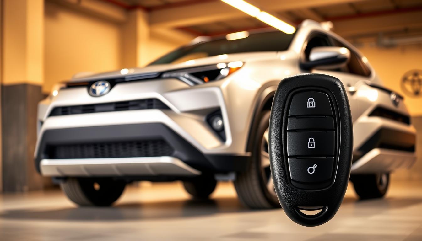 how to remote start toyota rav4