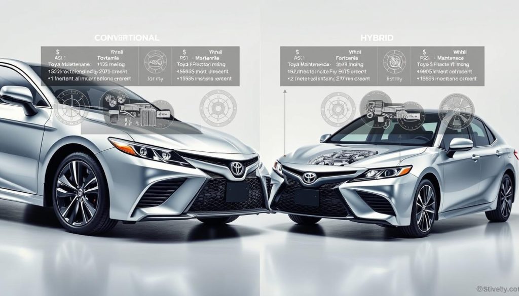 Camry maintenance cost comparison