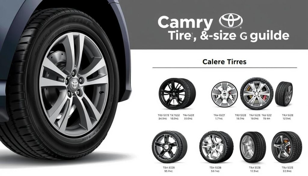 Camry tire size guide