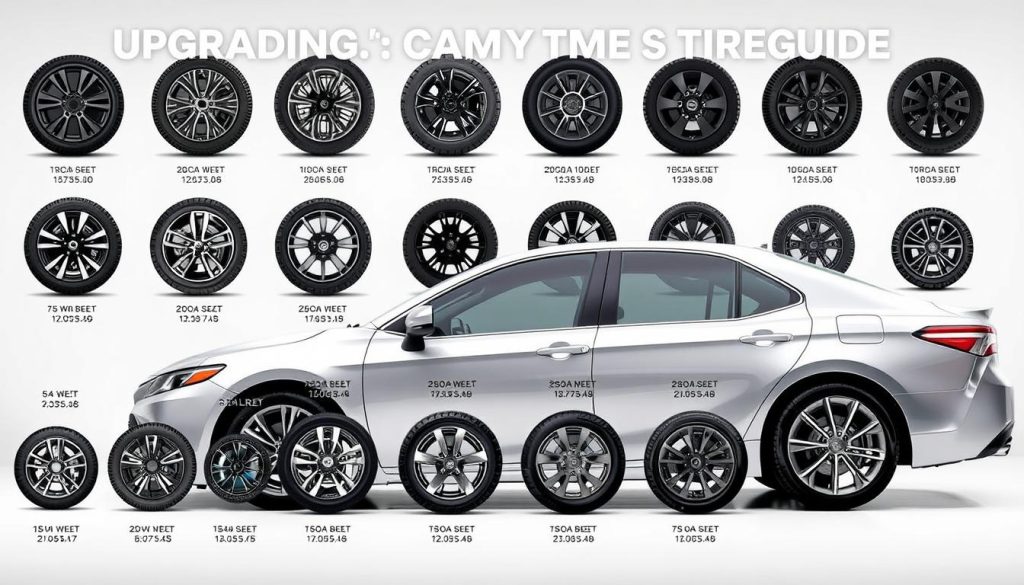 Camry tire size guide