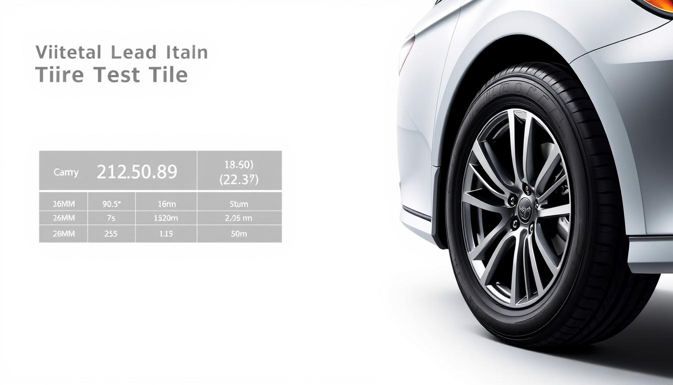 Camry tire size