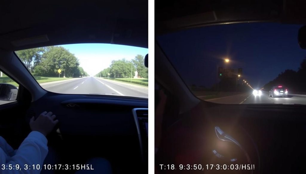 Fitcamx 4K Dash Cam sample footage from Toyota Prius