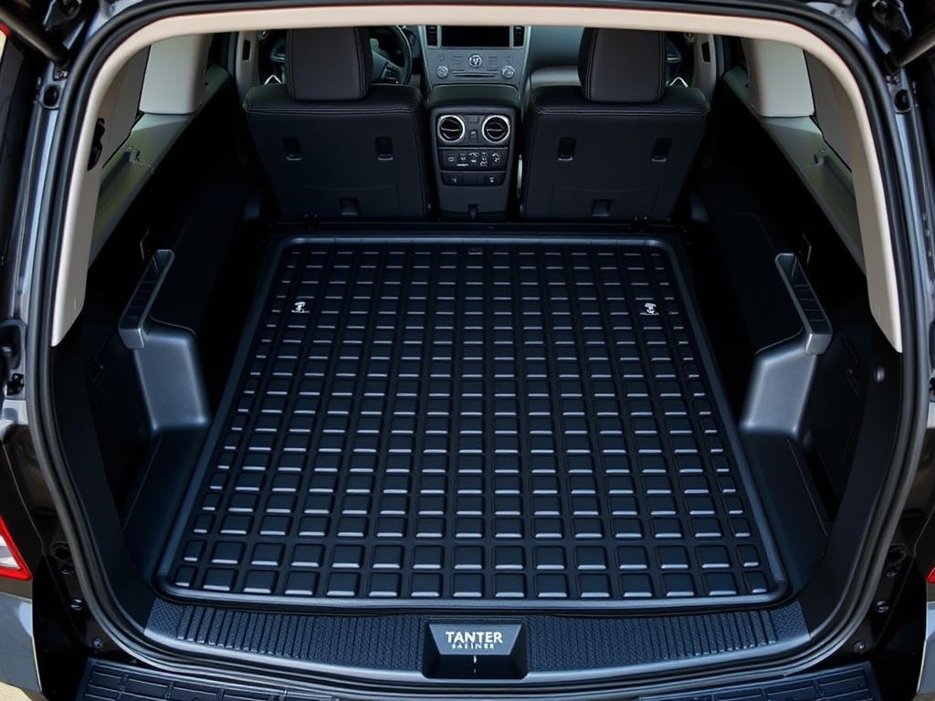 Maxliner Maxtray cargo liner in Toyota 4Runner showing coverage and fit