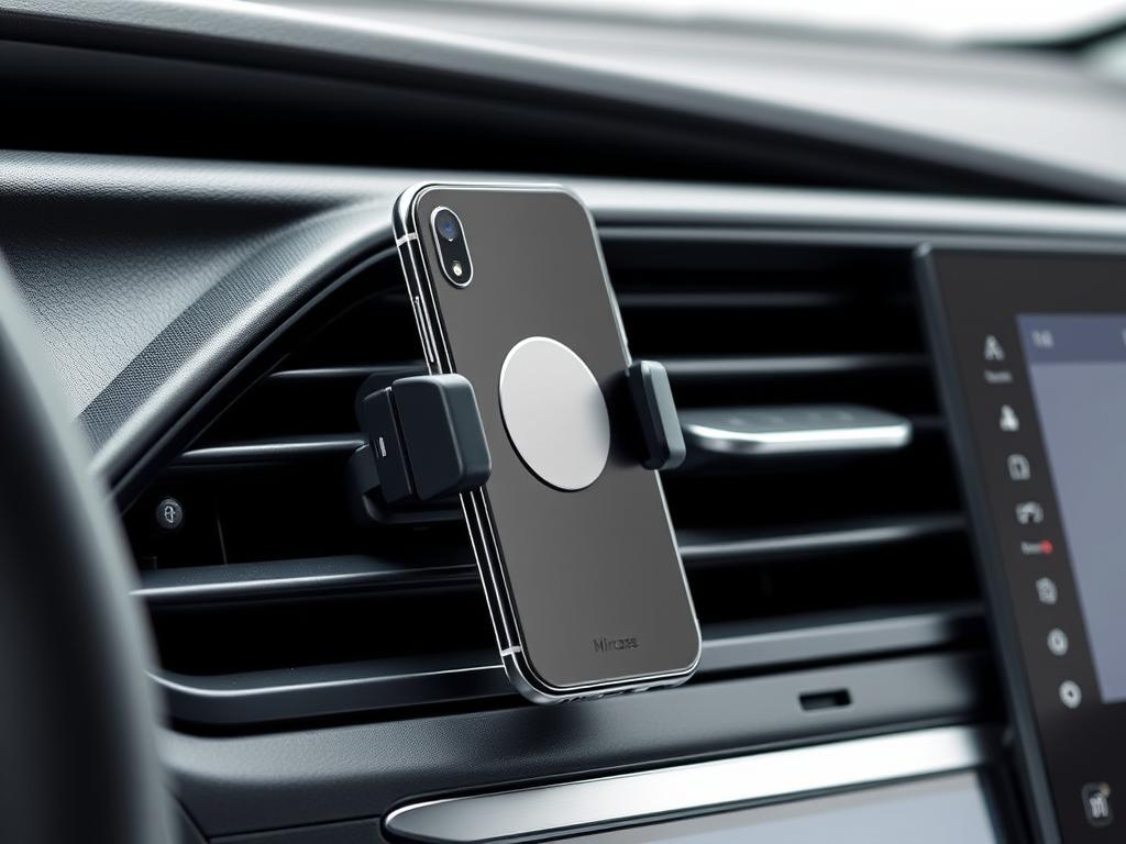 Miracase Air Vent Mount with metal hook design in Toyota Prius Miracase Air Vent Mount with metal hook design in Toyota Prius