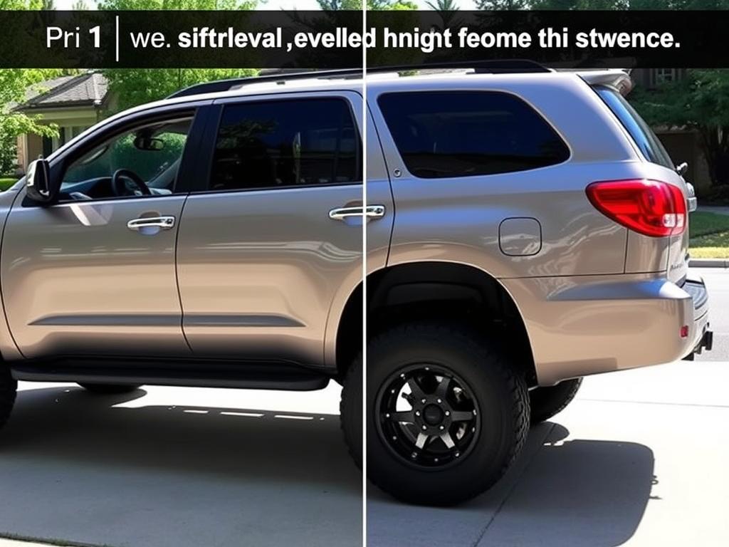 ReadyLIFT 2.5-inch leveling kit installed on Toyota Sequoia
