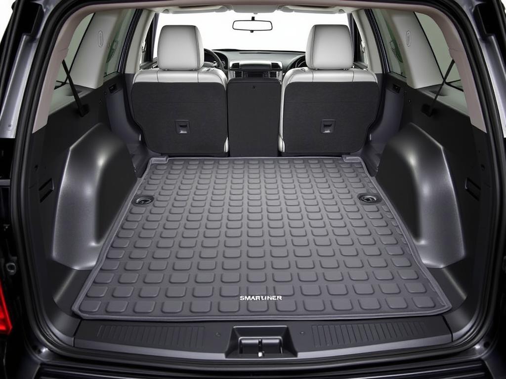 Smartliner All-Weather cargo liner in Toyota 4Runner showing textured surface