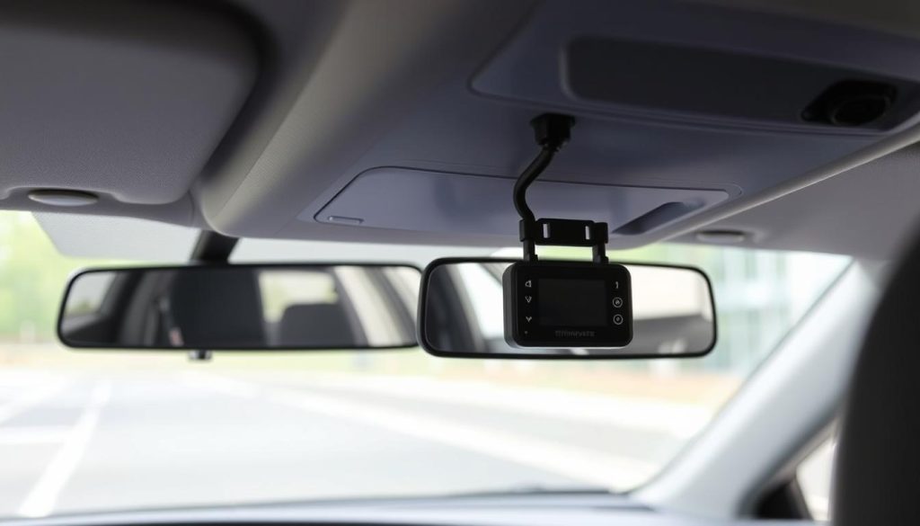 Thinkware U1000 dash cam installed in a 2025 Toyota Corolla Hatchback