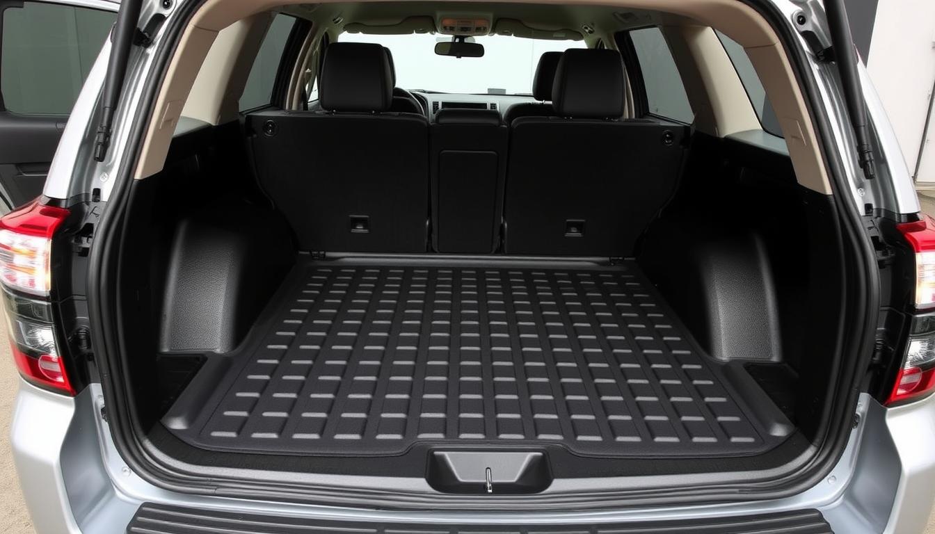 Toyota 4Runner cargo liner installed in SUV showing perfect fit