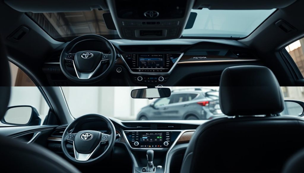 camry interior features comparison
