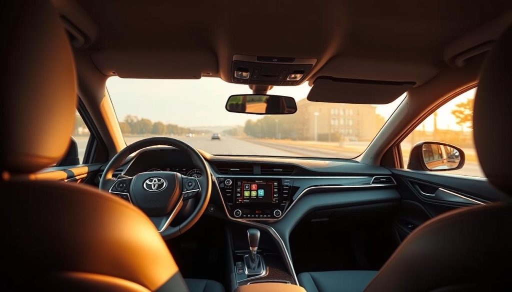 camry interior safety features