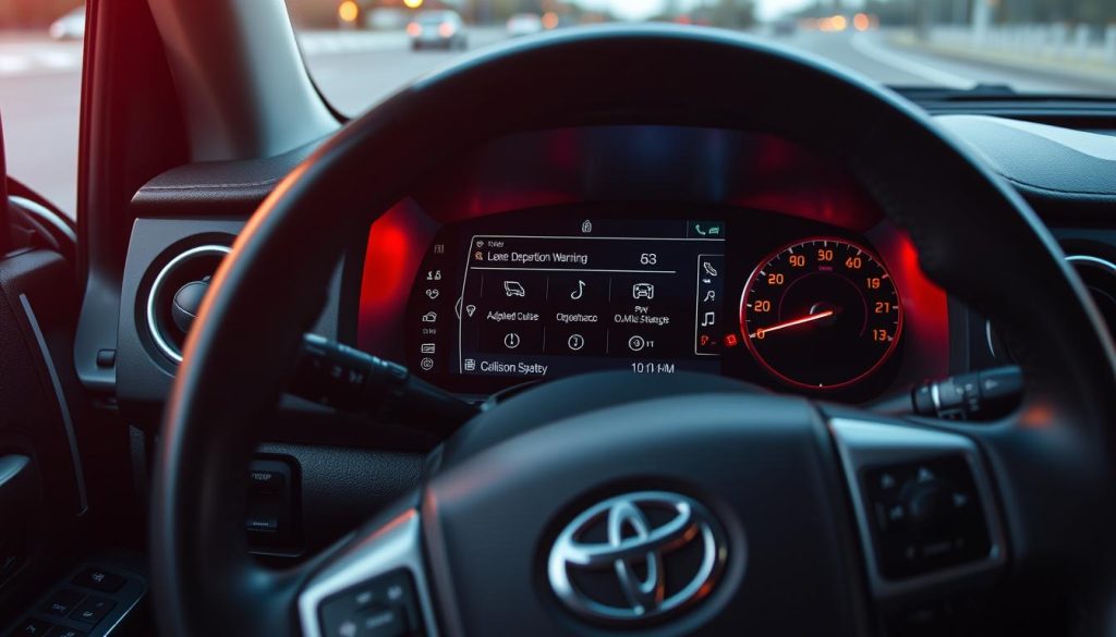 driver assistance features in the Toyota Tundra