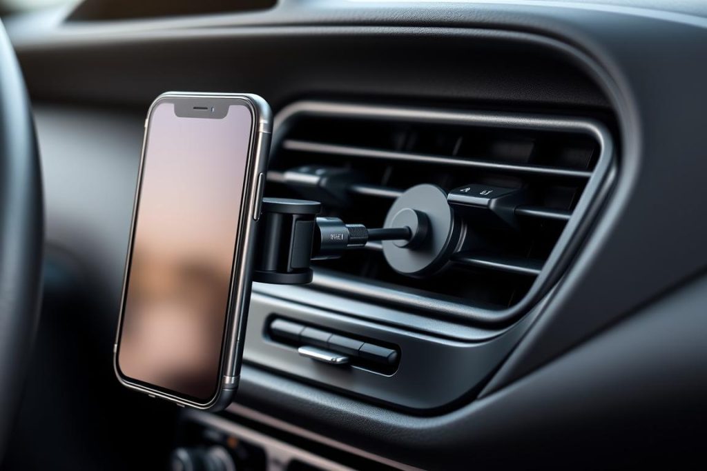 Behave Car Phone Holder mounted on Toyota C-HR air vent Behave Car Phone Holder mounted on Toyota C-HR air vent