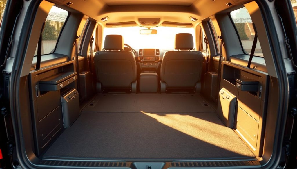 Toyota Sequoia cargo area dimensions