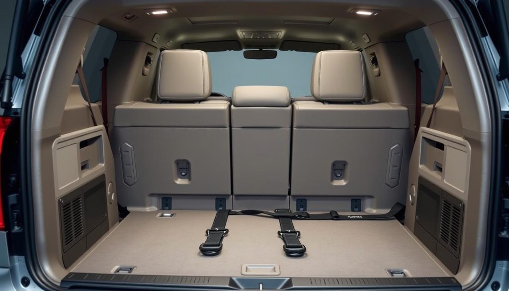 Toyota Sequoia cargo security anchor points