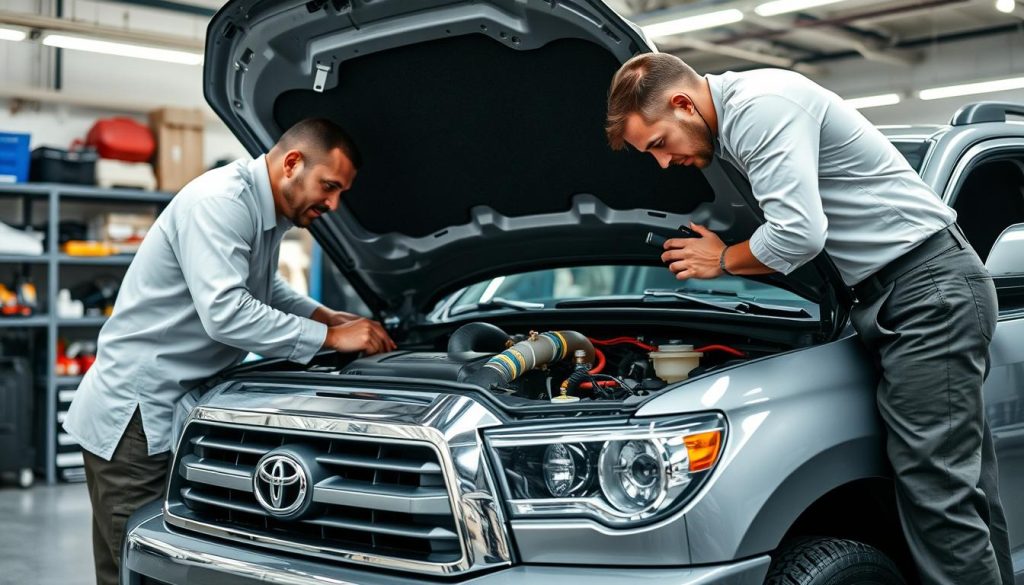 Toyota Sequoia cooling system maintenance