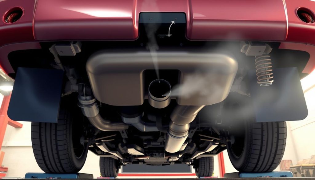 Toyota Sequoia exhaust leak detection