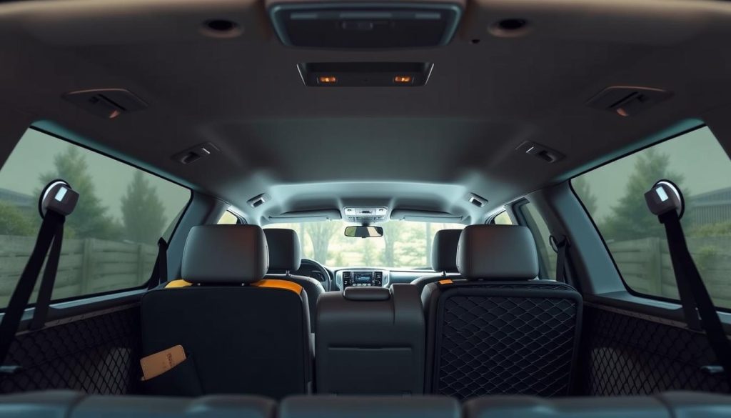 Toyota Sequoia interior organization