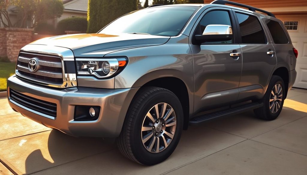 Toyota Sequoia resale prices exterior protection