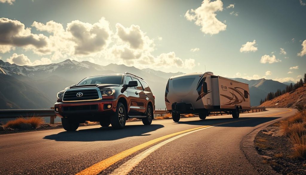 Toyota Sequoia towing capacity real-world scenarios