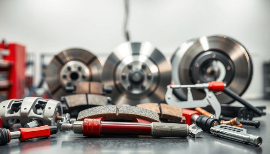 Toyota brake maintenance tools and components