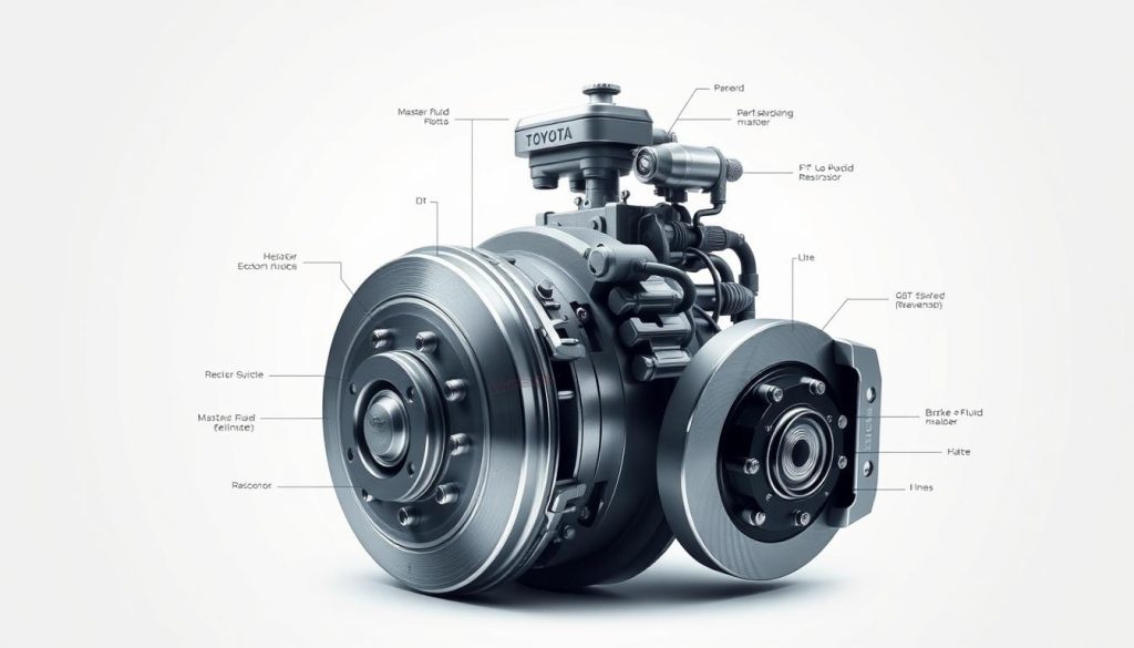 Toyota brake system components