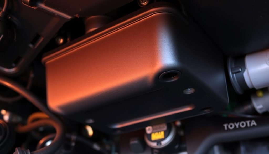 Toyota cabin air filter housing location