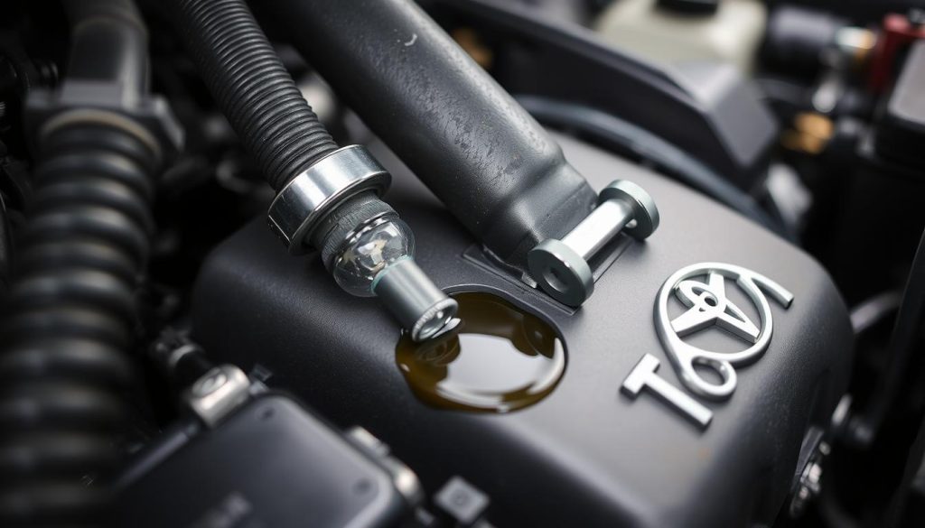 Toyota coolant leak fix