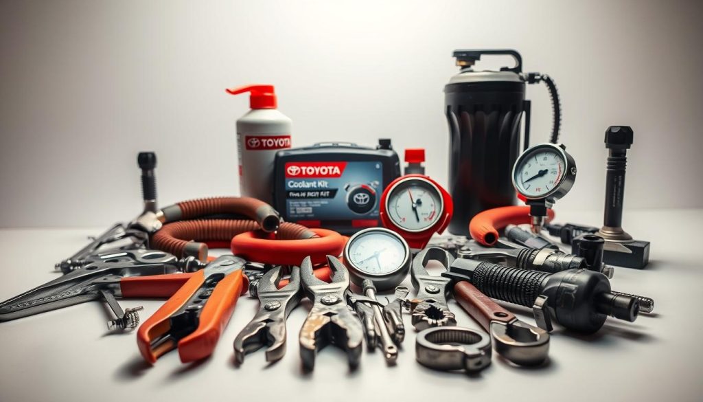 Toyota cooling system tools