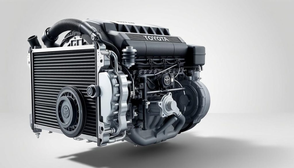 Toyota engine cooling system