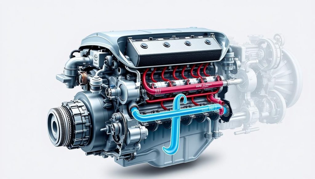 Toyota engine cooling system maintenance