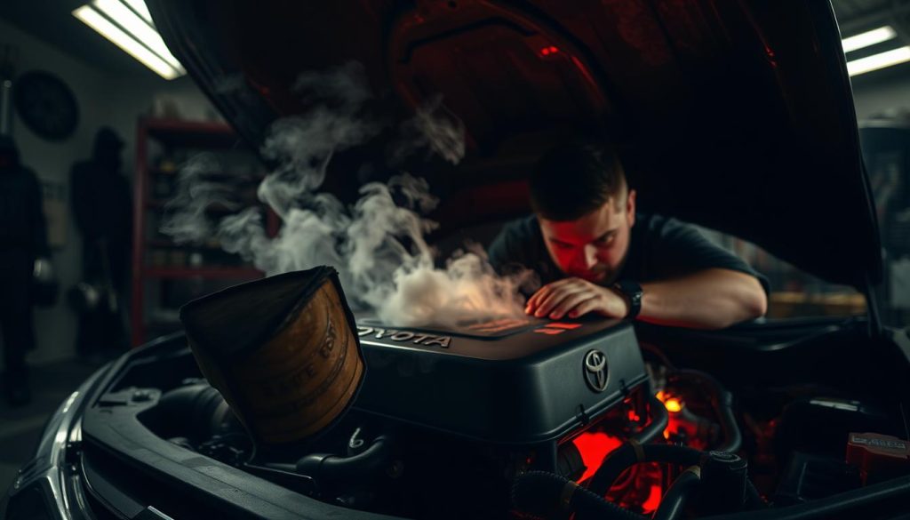 Toyota engine overheating