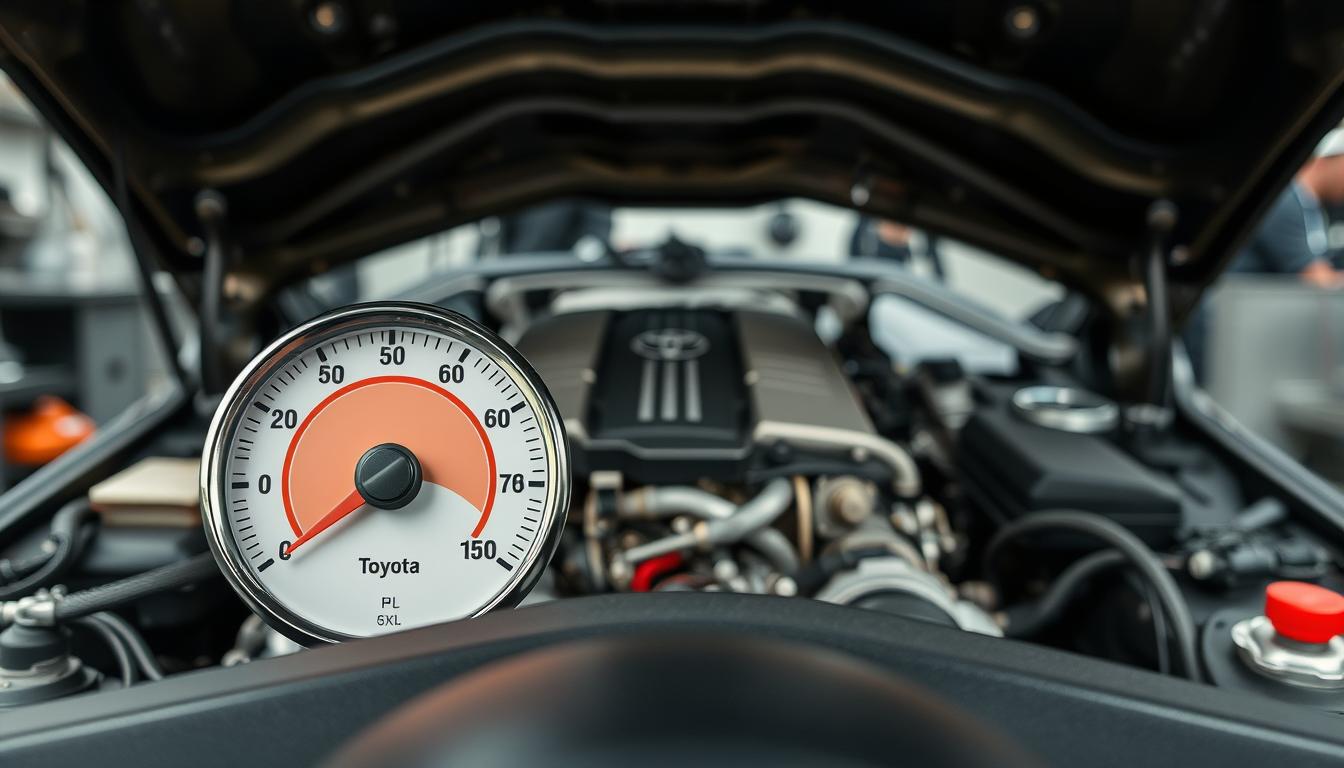 Toyota engine temperature