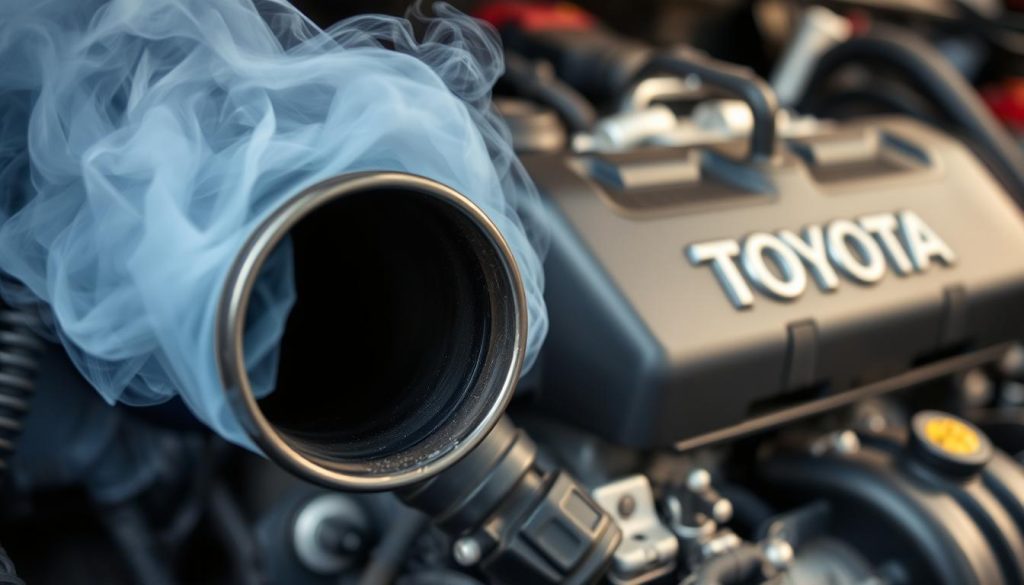 Toyota exhaust smoke troubleshooting