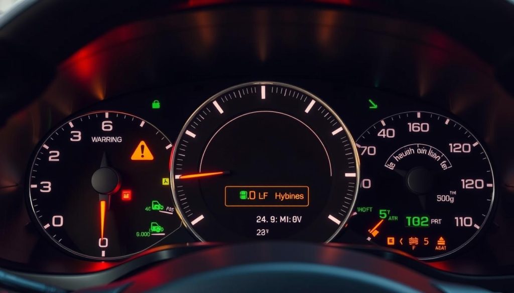 Toyota hybrid battery warning indicators