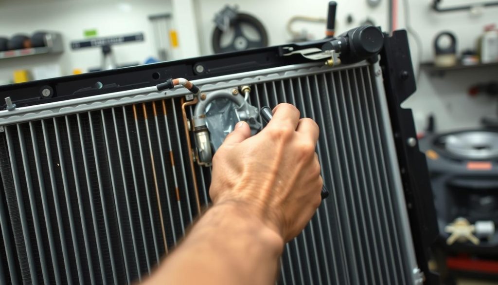 Toyota radiator leak repair