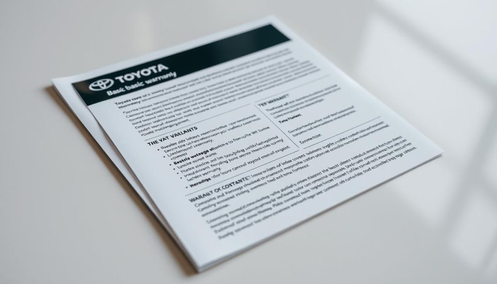 Toyota warranty information