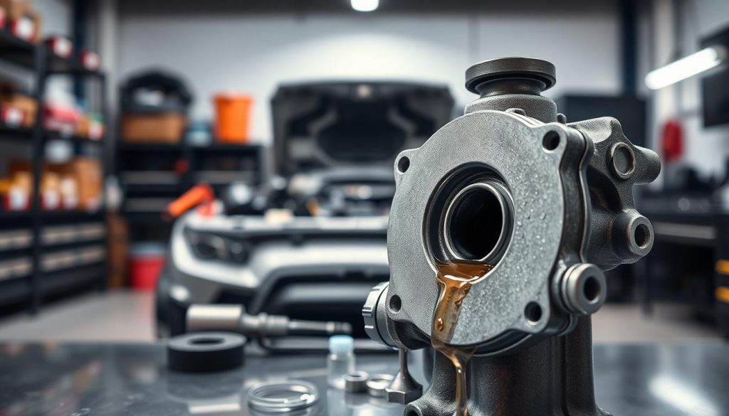 Toyota water pump leak